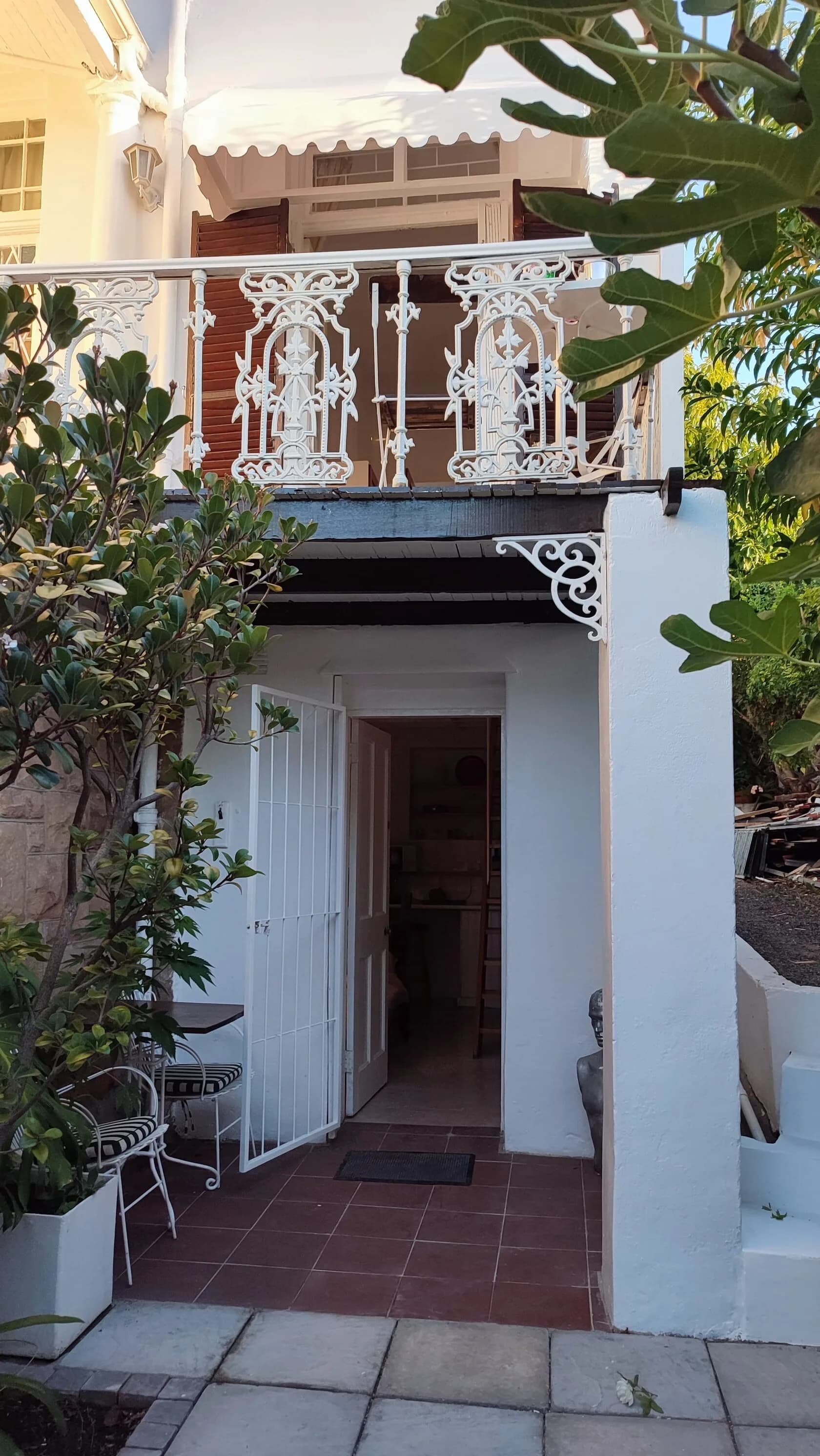 Outside private room