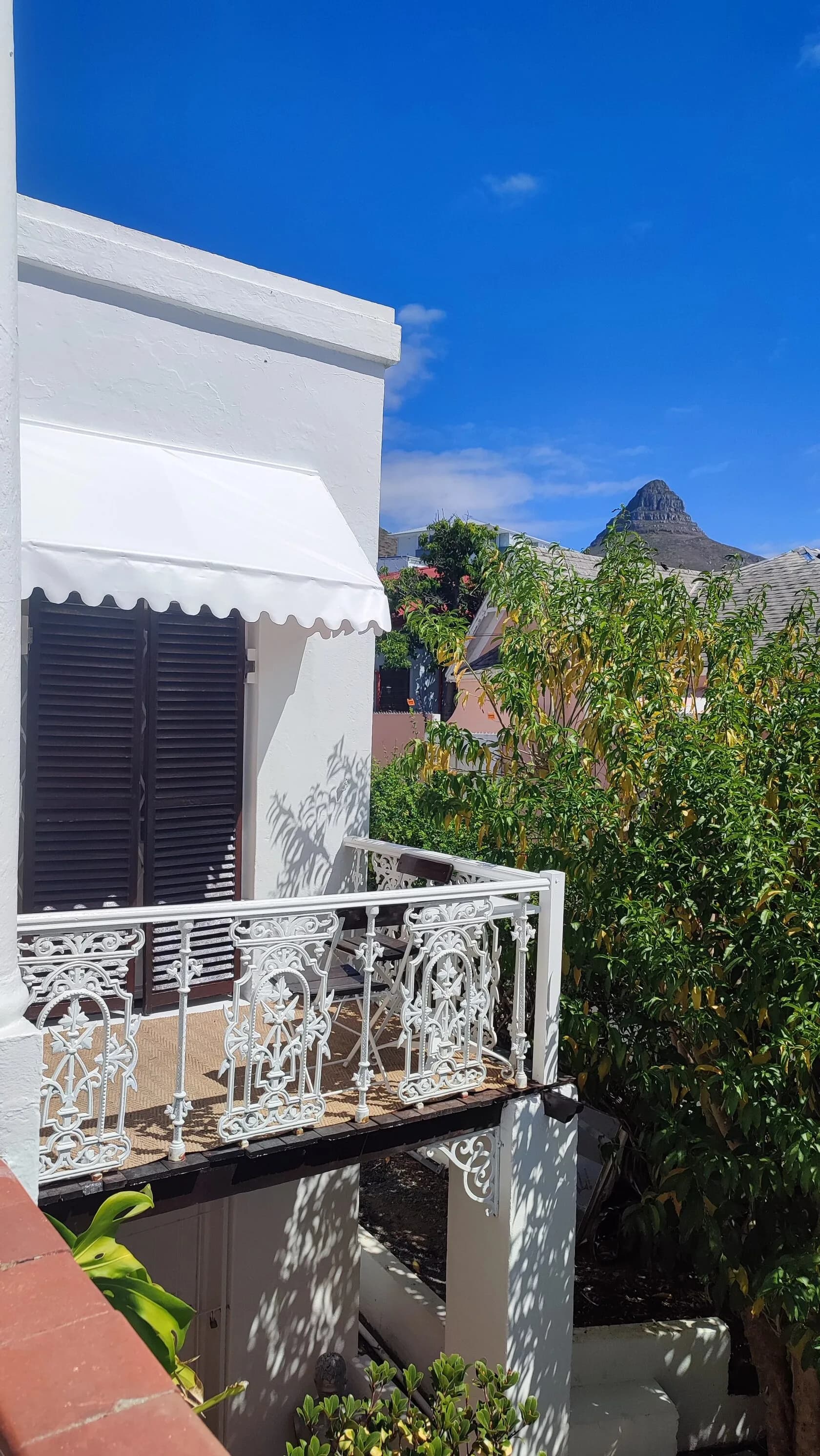 Garden flat private outdoor space